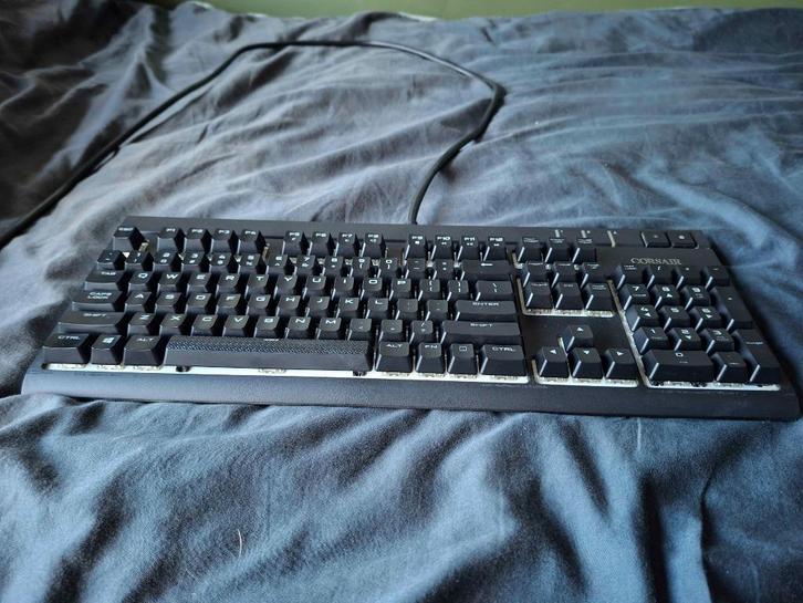 Corsair gaming toetsenbord, Computers en Software, Toetsenborden, Gebruikt, Qwerty, Bedraad, Gaming toetsenbord, Multimediatoetsen