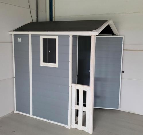 keter tuinhuisje, Tuin en Terras, Tuinhuizen, Zo goed als nieuw, Kunststof, Minder dan 250 cm, Minder dan 200 cm, 1 raam, Ophalen