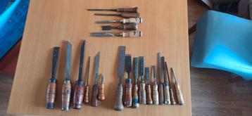 Antiek beitels, steek/hak/guts, Nooitgedagt, Ferdin, EA Berg beschikbaar voor biedingen