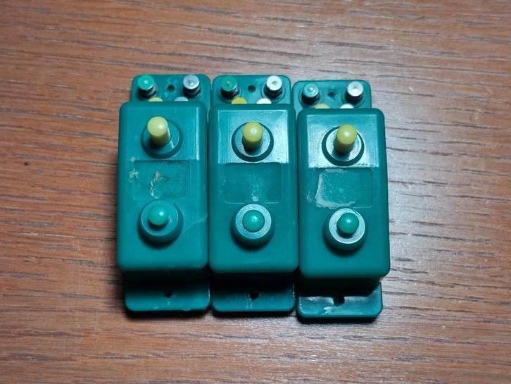 Trix Express 6595 - Schakelaars (3x), Hobby en Vrije tijd, Modeltreinen | H0, Gebruikt, Overige typen, Gelijkstroom of Wisselstroom