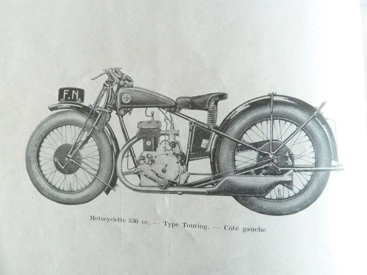FN moto onderhoudsboek handleiding oldtimer classic retro, Motoren, Handleidingen en Instructieboekjes, Overige merken, Ophalen of Verzenden