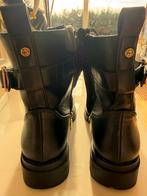 Stoere zwarte laarzen - Maat 38 Tamaris, Kleding | Dames, Schoenen, Ophalen, Zo goed als nieuw, Zwart, Hoge laarzen