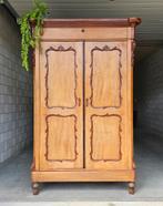 Antieke brocante mahonie Biedermeier meidenkast vintage kast, Ophalen of Verzenden