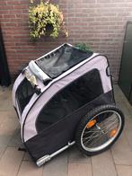 Honden fietskar groot, Fietsen en Brommers, Fietsaccessoires | Aanhangers en Karren, Ophalen, Gebruikt, Opvouwbaar, Hondenkar