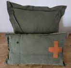 Kussens legergroen van Stapelgoed, Ophalen of Verzenden, Zo goed als nieuw, Kleed of Kussen