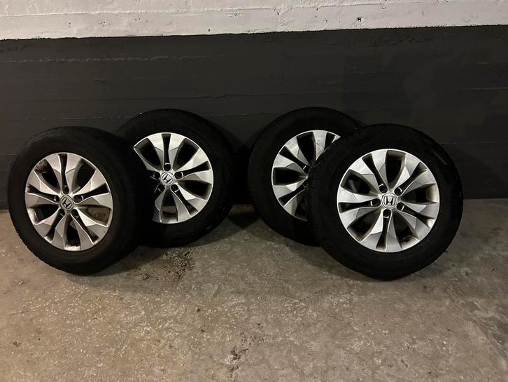 17 inch Honda CR-V Velgen met Continental Zomerbanden, Auto-onderdelen, Banden en Velgen, Banden en Velgen, Zomerbanden, 17 inch