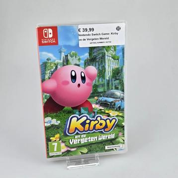 Nintendo Switch Game: Kirby en de Vergeten Wereld beschikbaar voor biedingen