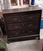 Antieke ladekast, Huis en Inrichting, Kasten | Ladekasten, Ophalen, Gebruikt, 50 tot 100 cm, 3 of 4 laden