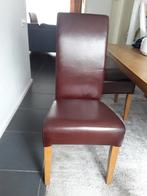 EETKAMER STOELEN, Ophalen, Gebruikt, Overige kleuren, Leer