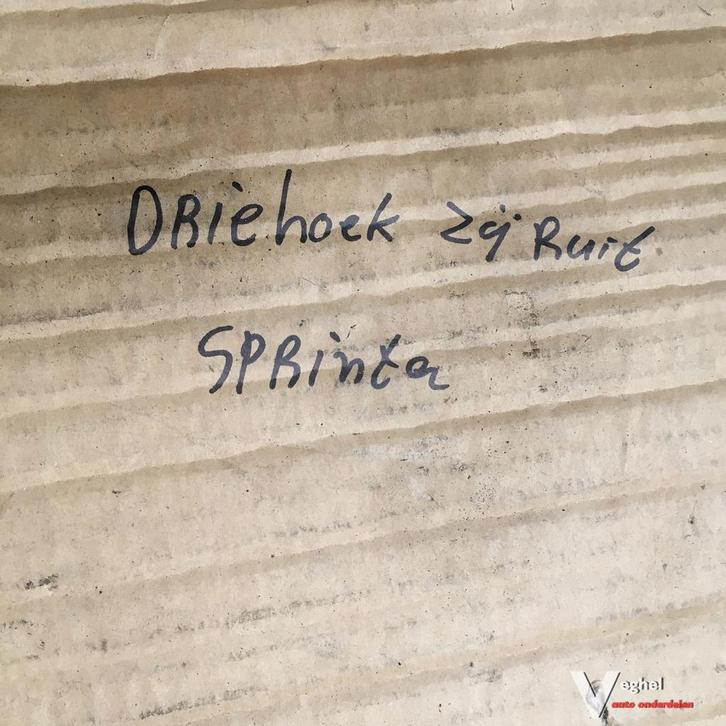 Mercedes Sprinter  Driehoek zijruit  A 901 725 0309, Auto-onderdelen, Ruiten en Toebehoren, Gebruikt, Ophalen of Verzenden
