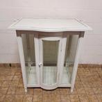 Brocante Vitrinekastje / Drank Kastje / Theekastje, Ophalen, Gebruikt, -, Glas
