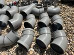 Pvc-riool koppelstukken en buizen, Ophalen, Bochten, Pvc, Zo goed als nieuw