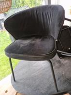 Eetkamerstoelen BEPURE velvet black, Huis en Inrichting, Stoelen, Ophalen of Verzenden, Gebruikt, Zwart, Vijf, Zes of meer stoelen