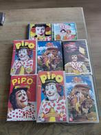Grote Collectie Pipo de Clown. Videobanden, cd's en een dvd., Alle leeftijden, Ophalen of Verzenden, Gebruikt, Kinderprogramma's en -films