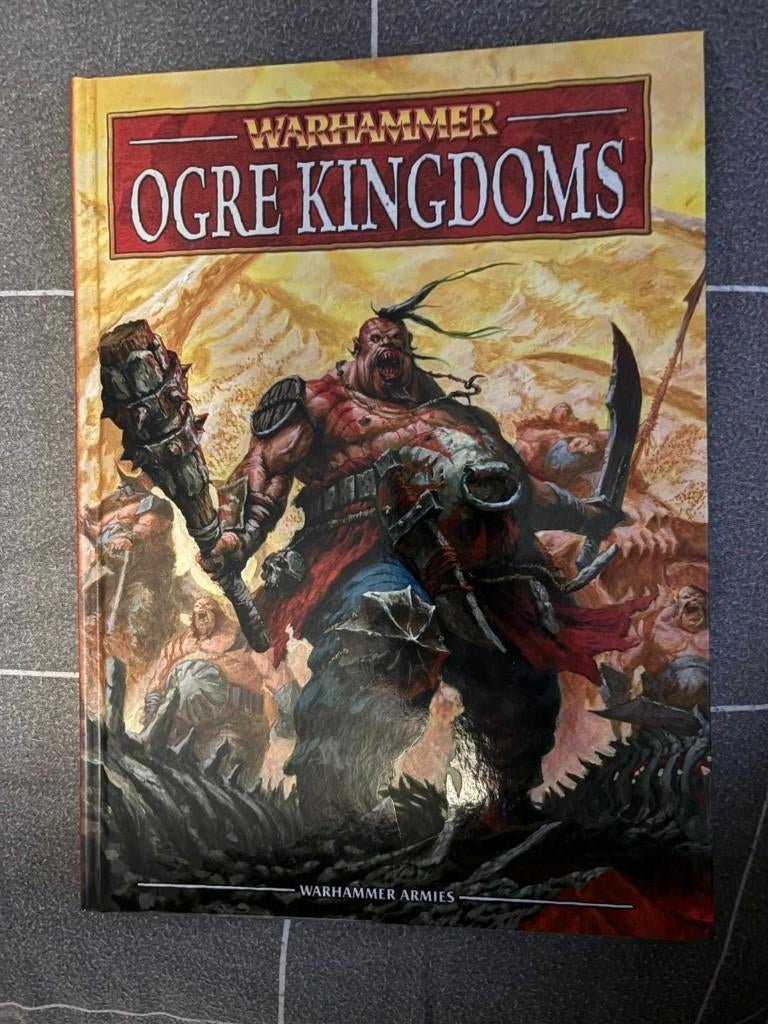 Ogre Kingdoms Army Book | Warhammer Fantasy / Old World, Gebruikt, Warhammer, Ophalen of Verzenden, Geverfd