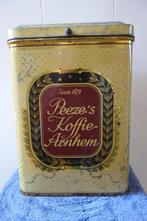 Oud blik van Peeze koffie Arnhem, Verzamelen, Blikken, Ophalen of Verzenden, Gebruikt, Koffie, Overige merken