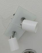 2  plafond lampen van melkglas / wandlamp, Ophalen of Verzenden, Gebruikt, Glas