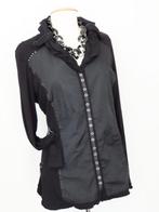 Sao Paulo, luxe vest/jasje met bijzondere details 44/46, Verzenden, Zwart, Zo goed als nieuw, Jasje