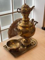 WD-013 Samovar theemaker messing, Ophalen of Verzenden