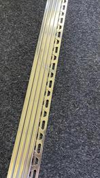 4x Schlüter tegelprofiel Quadec Q110E rvs + 4 hoekblokjes, Doe-het-zelf en Verbouw, Ophalen, 60 cm of meer, Overige typen, Nieuw