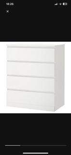 Witte ikea malm ladekast, Huis en Inrichting, Kasten | Ladekasten, Ophalen, Gebruikt, 50 tot 100 cm, Minder dan 100 cm