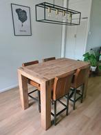 Eettafel, Huis en Inrichting, Tafels | Eettafels, Ophalen, 100 tot 150 cm, 50 tot 100 cm, Zo goed als nieuw