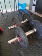 Dumbells set Domyos, Sport en Fitness, Ophalen, Zo goed als nieuw
