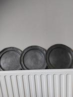 3 tinnen borden, Antiek en Kunst, Ophalen of Verzenden