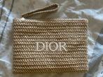 Schitterend raffia tas pouch clutch VAN DIOR origineel, Ophalen, Nieuw