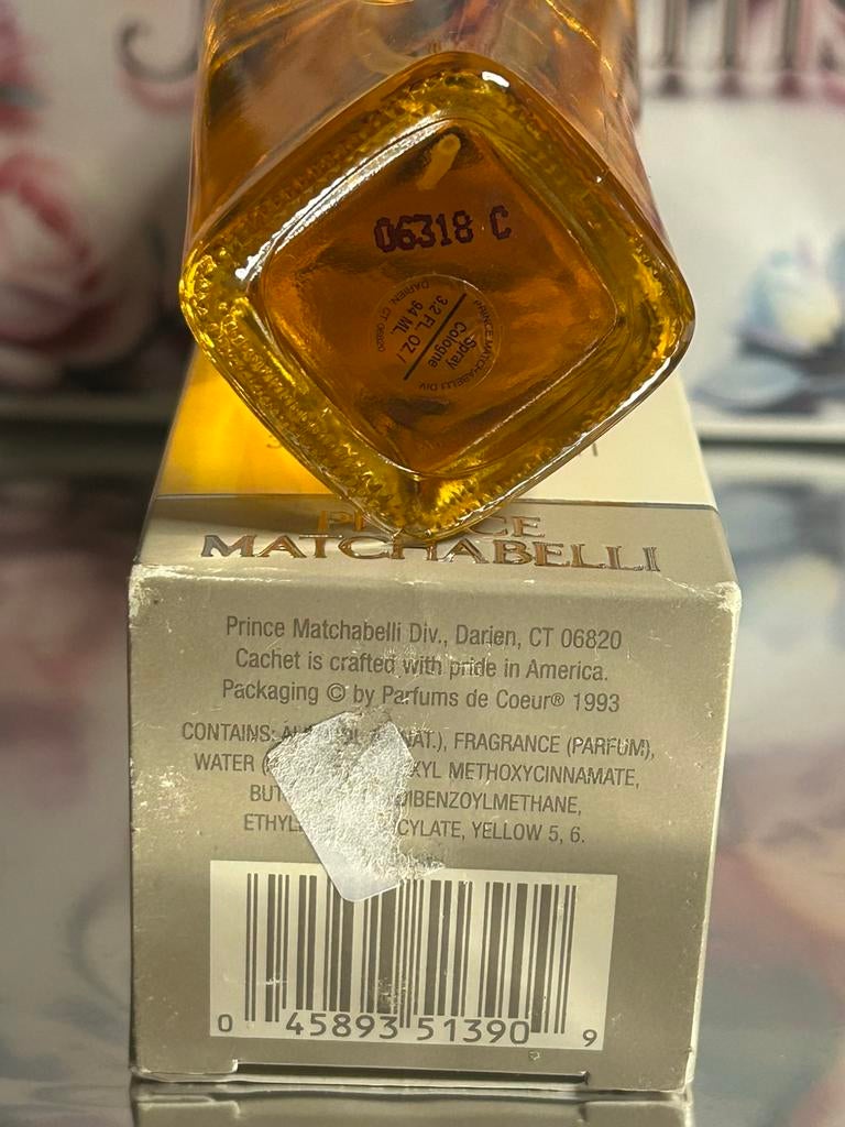 Prince Matchabelli - cachet 94ml ~ vintage, Ophalen of Verzenden, Nieuw