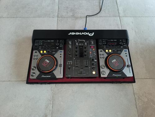 2 x Pioneer Cdj 400 + Djm 400 + Flightcase In perfecte nieuw, Muziek en Instrumenten, Dj-sets en Draaitafels, Nieuw, Dj-set, Pioneer