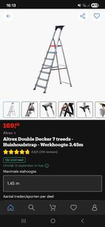Altrex Double Decker * aluminium trap * 7 treden, Doe-het-zelf en Verbouw, Ladders en Trappen, Ophalen, Gebruikt, Trap, Opvouwbaar of Inschuifbaar