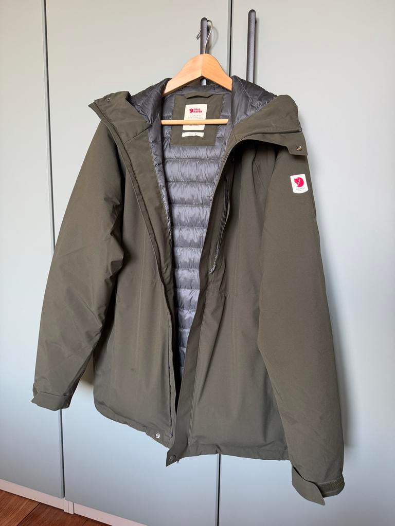 Fjällräven HC Hydratic Padded Trail Jacket - Maat M, Ophalen of Verzenden, Zo goed als nieuw, Maat 48/50 (M), Groen