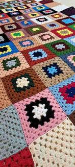 Granny patchwork kleed 202X103, Huis en Inrichting, Woonaccessoires | Plaids en Woondekens, Gebruikt, DJT, Ophalen of Verzenden