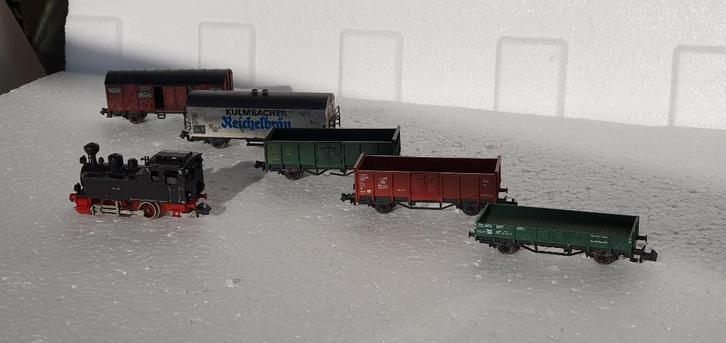 Fleischmann piccolo trein, Hobby en Vrije tijd, Modeltreinen | N-Spoor, Gebruikt, Rails, Gelijkstroom, Fleischmann, Ophalen of Verzenden