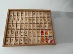 Houten HEMA letterdoos, Ophalen of Verzenden, Zo goed als nieuw, Taal en Lezen