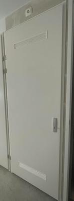 Svedex nieuwe meterkastdeur 231,5  x 73 breed opdek, Doe-het-zelf en Verbouw, Deuren en Horren, Ophalen, Nieuw, Binnendeur, 215 cm of meer