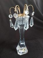 Villeroy & Boch Kristallen Kandelaar met vergulde ring, Verzamelen, Swarovski, Ophalen of Verzenden, Zo goed als nieuw, Huisaccessoire