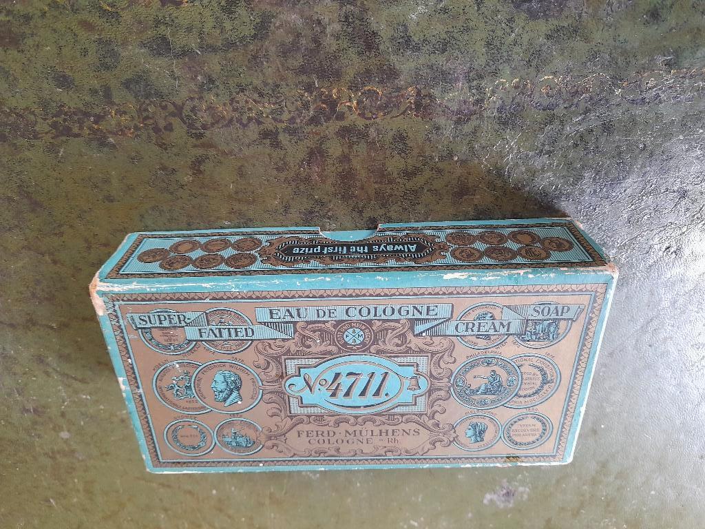 Doosje - eau de cologne No 4711, Antiek en Kunst, Verzenden