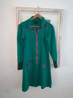 Tante Betsy Jurk - Groen met Bloemen - Maat M, Maat 38/40 (M), Ophalen of Verzenden, Zo goed als nieuw, Knielengte