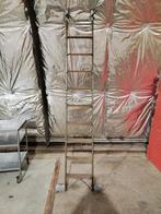 Stellingtrap op wielen- Handig voor magazijn of werkplaats, Ophalen, Gebruikt, Trap, Opvouwbaar of Inschuifbaar