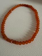 M208/ Bijzondere Vintage AMBER ketting, Sieraden, Tassen en Uiterlijk, Kettingen, Overige materialen, Gebruikt, Verzenden, Oranje