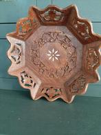 2 houten schalen Indonesie, Huis en Inrichting, Ophalen of Verzenden, Rond, Hout