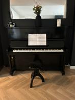 Piano inclusief kruk, Ophalen, Zwart, Zo goed als nieuw, Piano