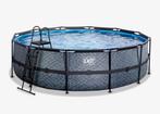 Exit Stone zwembad 488x122, Ophalen, Gebruikt, Rond, 300 cm of meer