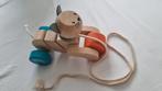 Plantoys Trekfiguur Kat - Houten Speelgoed, Kinderen en Baby's, Speelgoed | Houten speelgoed, Ophalen of Verzenden, Gebruikt, Duw- of Trekspeelgoed