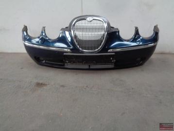 Voorbumper Jaguar S-Type 2004-2007 compleet met gril, chroom