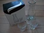Glazen waterkarafset, Glas of Glazen, Nieuw, Ophalen of Verzenden, Glas