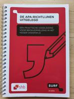 APA-Richtlijnen Uitgelegd - Hoger Onderwijs, Ophalen of Verzenden, Zo goed als nieuw, HBO, SURF