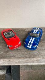 2 Modellen Dodge Viper, Ophalen of Verzenden, Zo goed als nieuw, Bburago